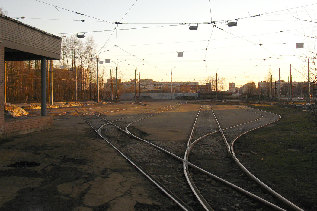 Санкт Петербург — Конечные станции и разворотные кольца
