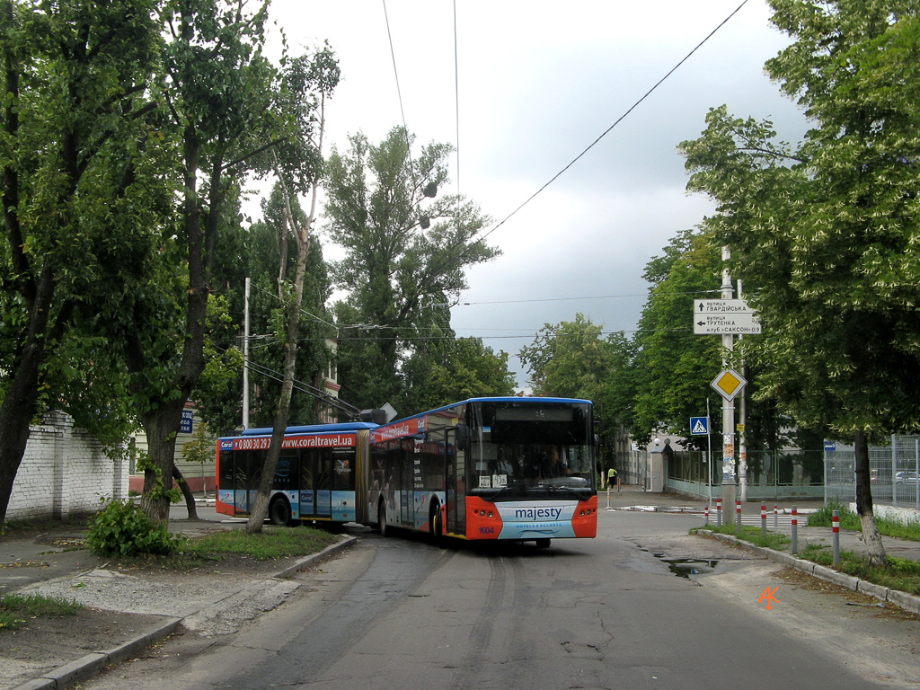 Киев, ЛАЗ E301D1 № 1604; Киев — Троллейбусные линии: Совки, Голосеев, Мышеловка, Теремки