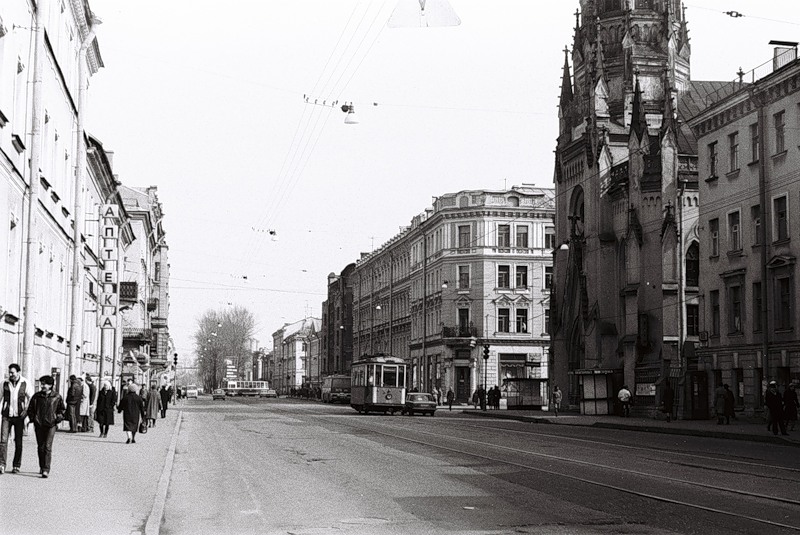 Sankt Petersburg — Tram lines and infrastructure