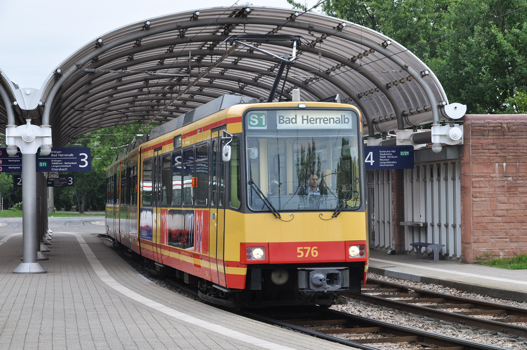 Karlsruhe, Duewag GT8-80C № 876