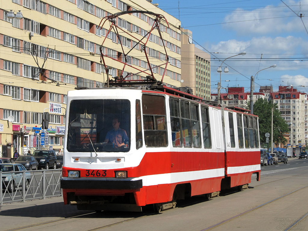 Санкт-Петербург, ЛВС-86К-М № 3463