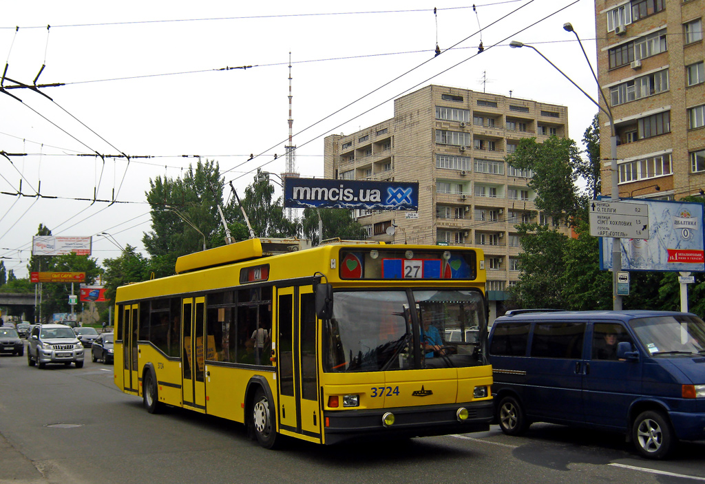 Kyiv, MAZ-ETON T103 № 3724