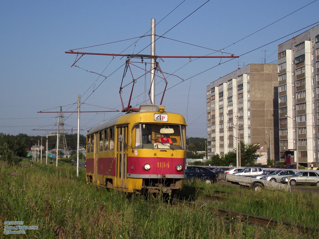 Ульяновск, Tatra T3SU № 1184