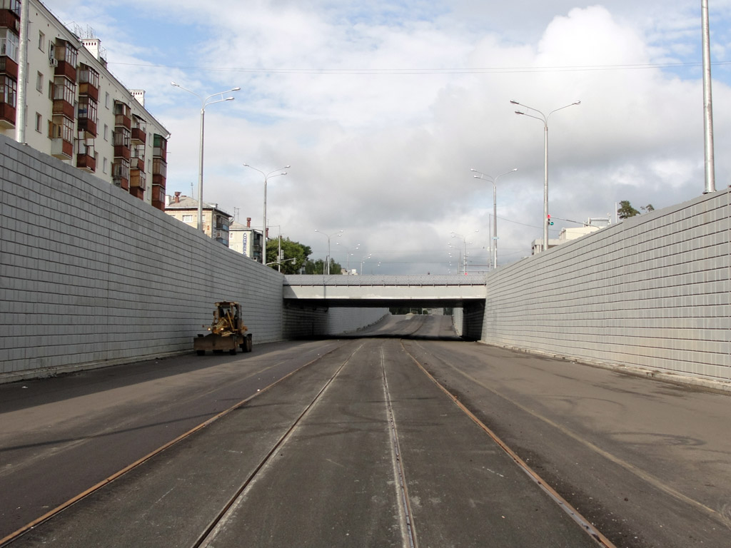 Kazan — Construction of tram line "Dekabristov str — Said-Galeev str"