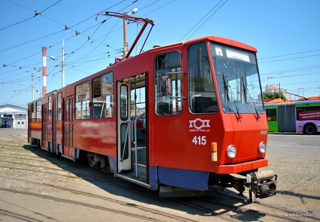 Белград, Tatra KT4M-YUB № 415