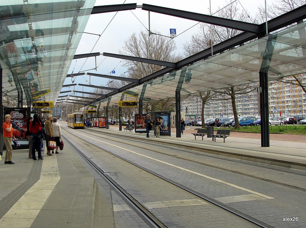 Дрезден — Трамвайные линии и инфраструктура
