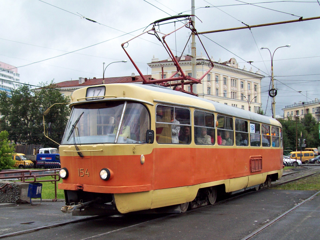 Jekatěrinburg, Tatra T3SU č. 154