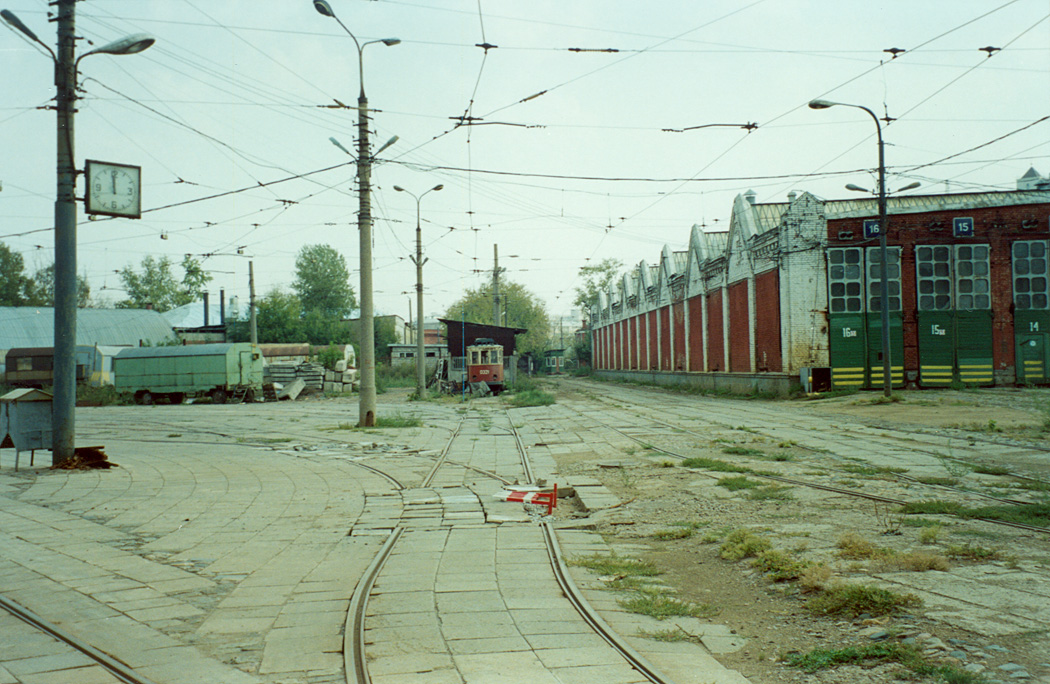 Moskwa — Tram depots: [3] Krasnopresnenskoye. Old territory on in Vagankovo (until 2002)