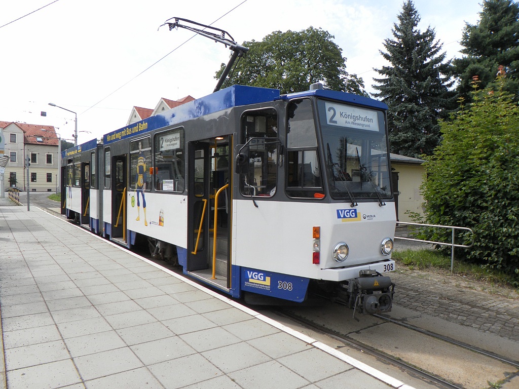 Гьорлиц, Tatra KT4DC № 308