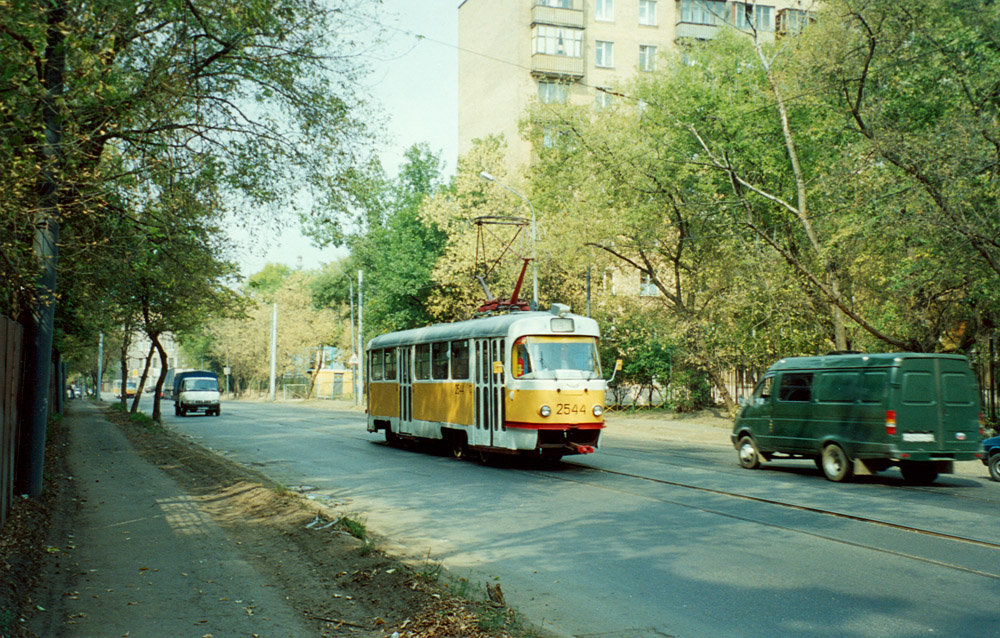 Москва, Tatra T3SU № 2544