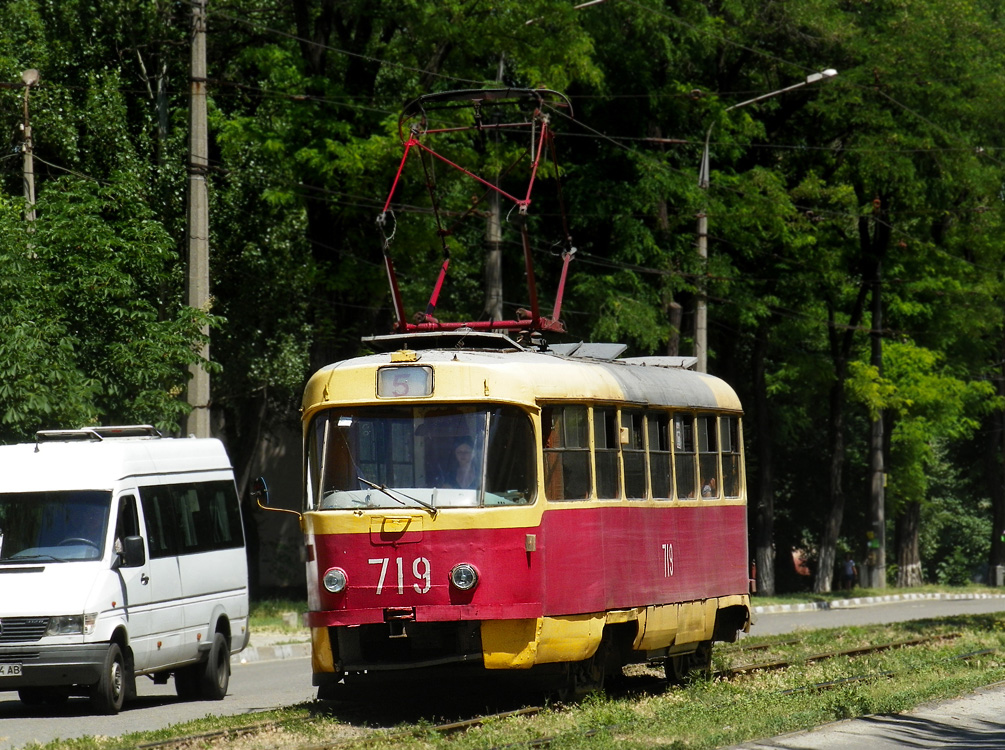 Saporischja, Tatra T3SU (2-door) Nr. 719