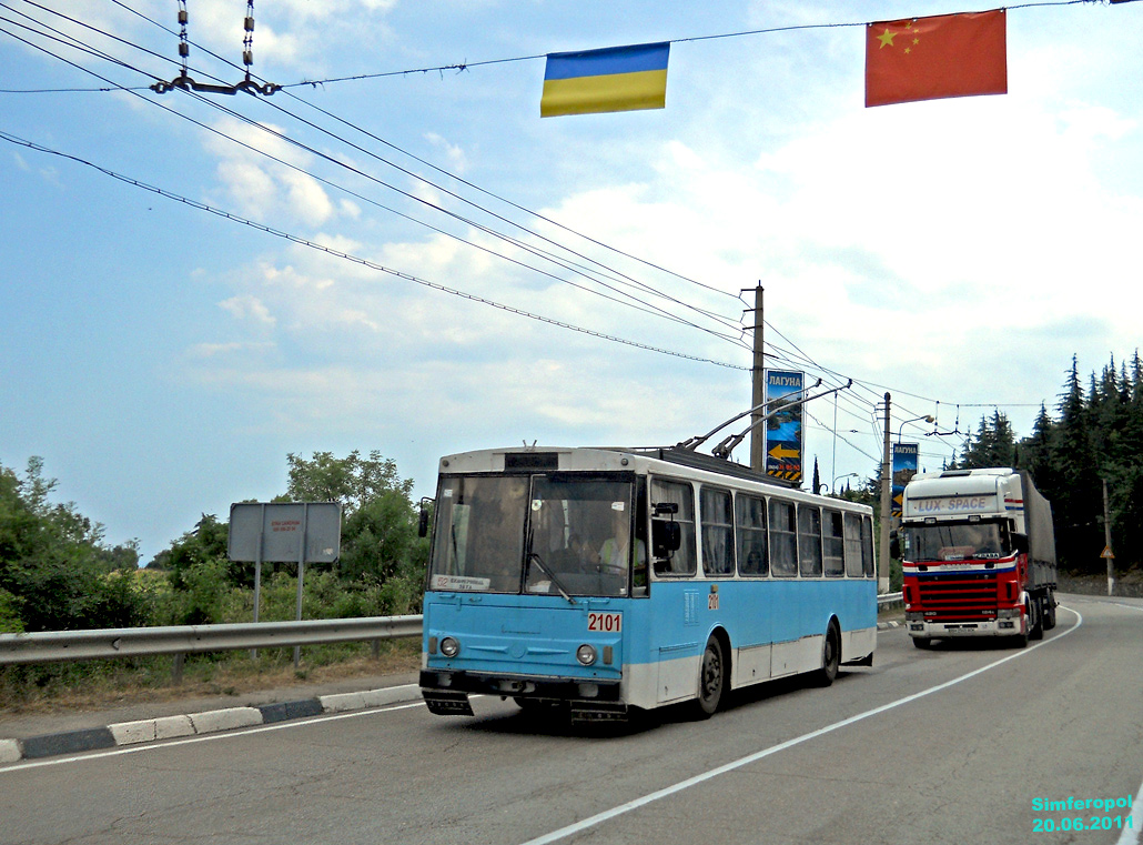 Krymo troleibusai, Škoda 14Tr89/6 nr. 2101
