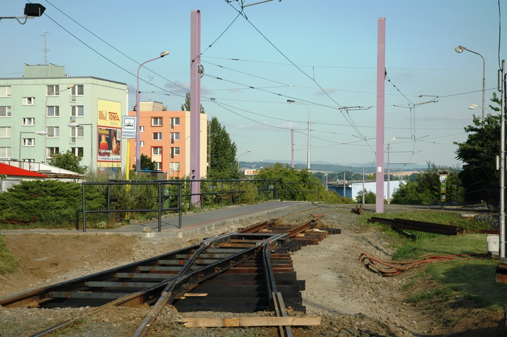 Olomouc — Tram Lines and Infrastructure