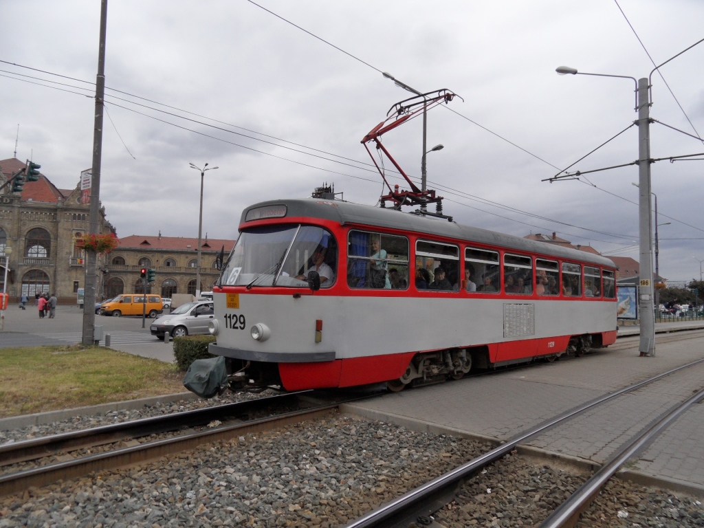 Арад, Tatra T4D № 1129