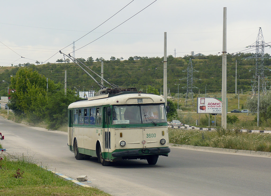 Крымский троллейбус, Škoda 9Tr22 № 3600