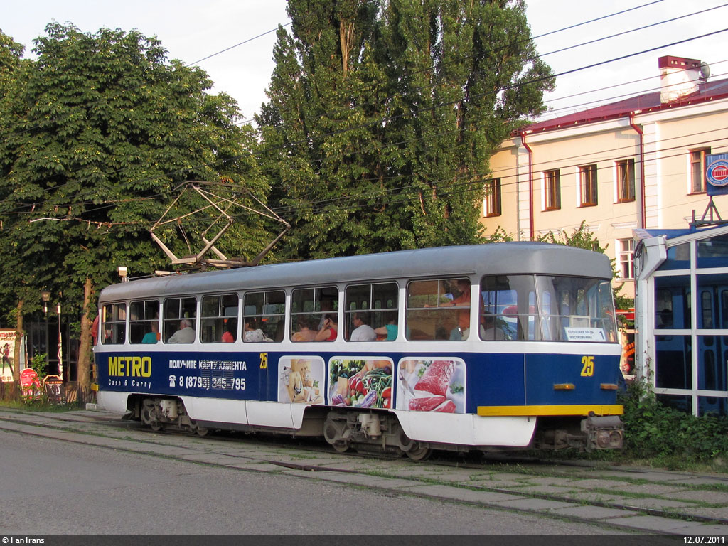 Пятигорск, Tatra T4D № 25