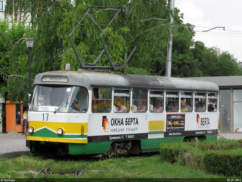 Pyatigorsk, Tatra T4D Nr 17