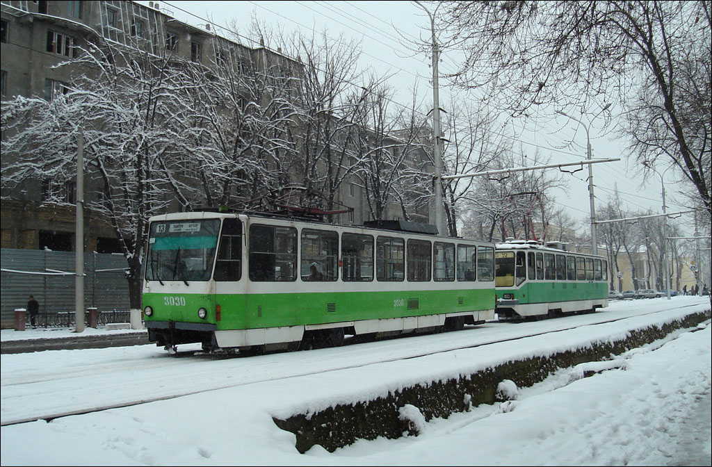 Ташкент, Tatra T6B5SU № 3030