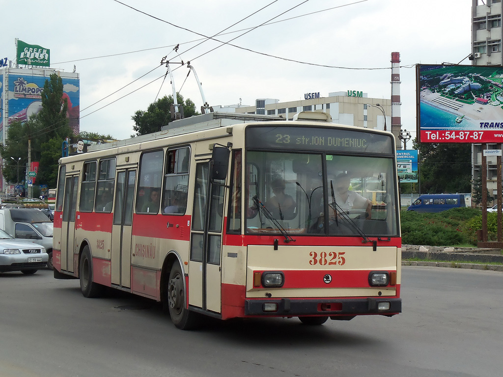 Chișinău, Škoda 14TrDT/6M Nr. 3825