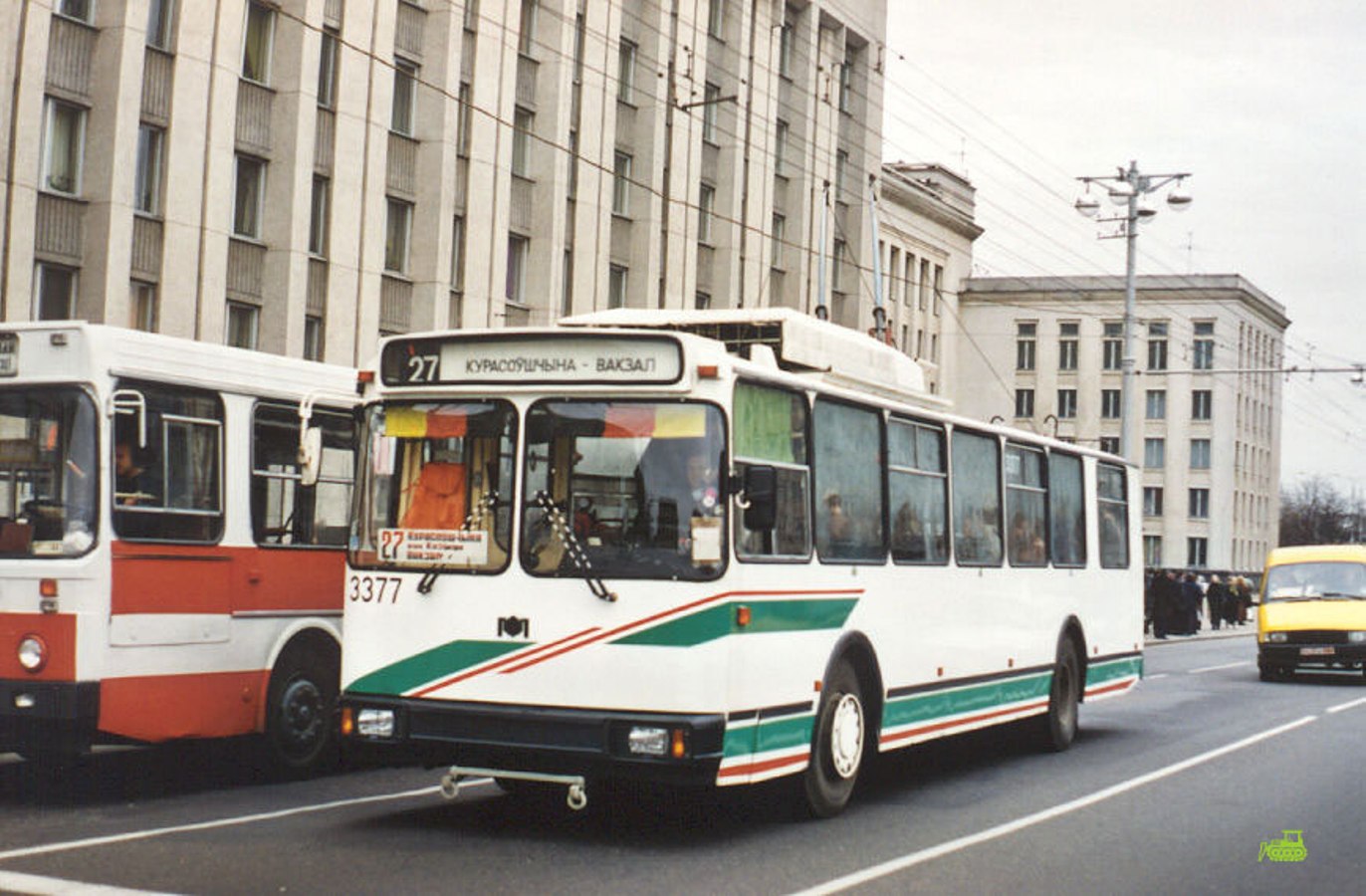 Minsk, AKSM 101PS № 3377; Minsk — Abandoned trolleybus lines