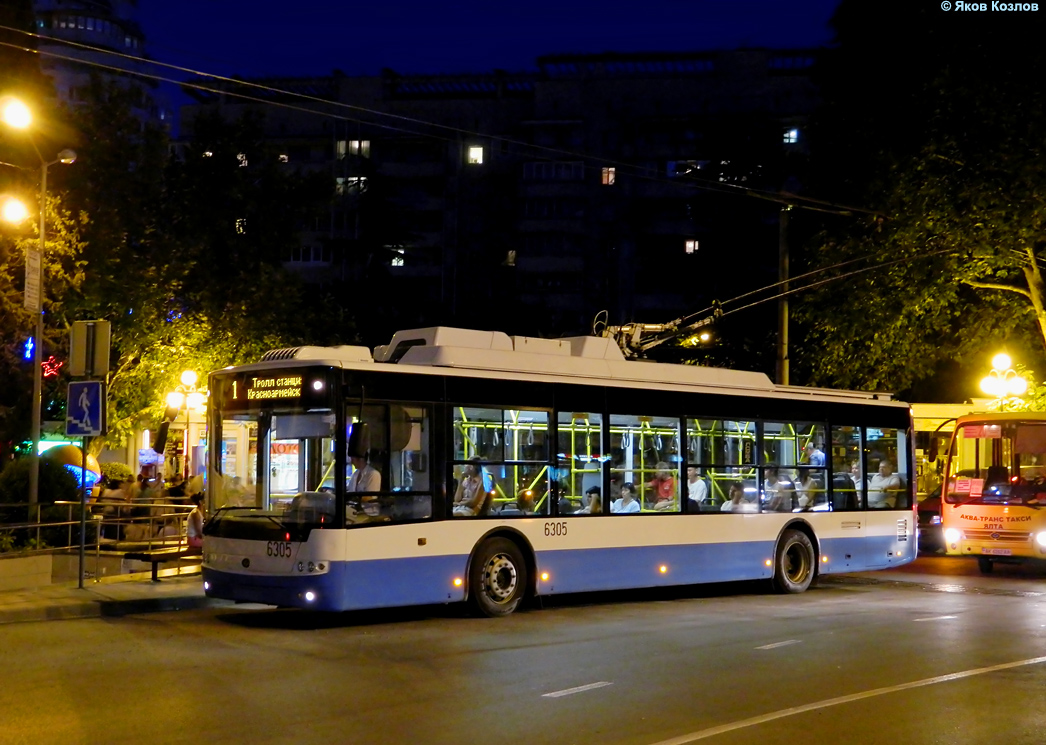 Кримски тролейбус, Богдан Т70110 № 6305