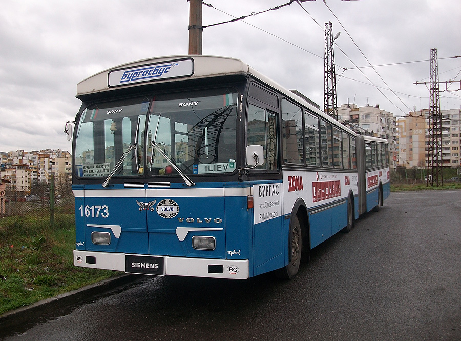 布爾加斯, Volvo/Hess/Siemens B58 # 16173; 布爾加斯 — Троллейбусы Volvo B58 / Hess