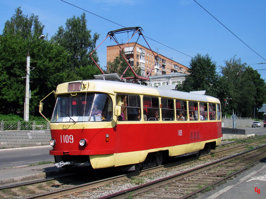 Ижевск, Tatra T3SU (двухдверная) № 1109