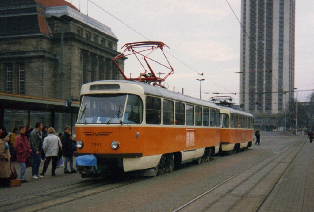 Leipzig, Tatra T4D Nr. 5001