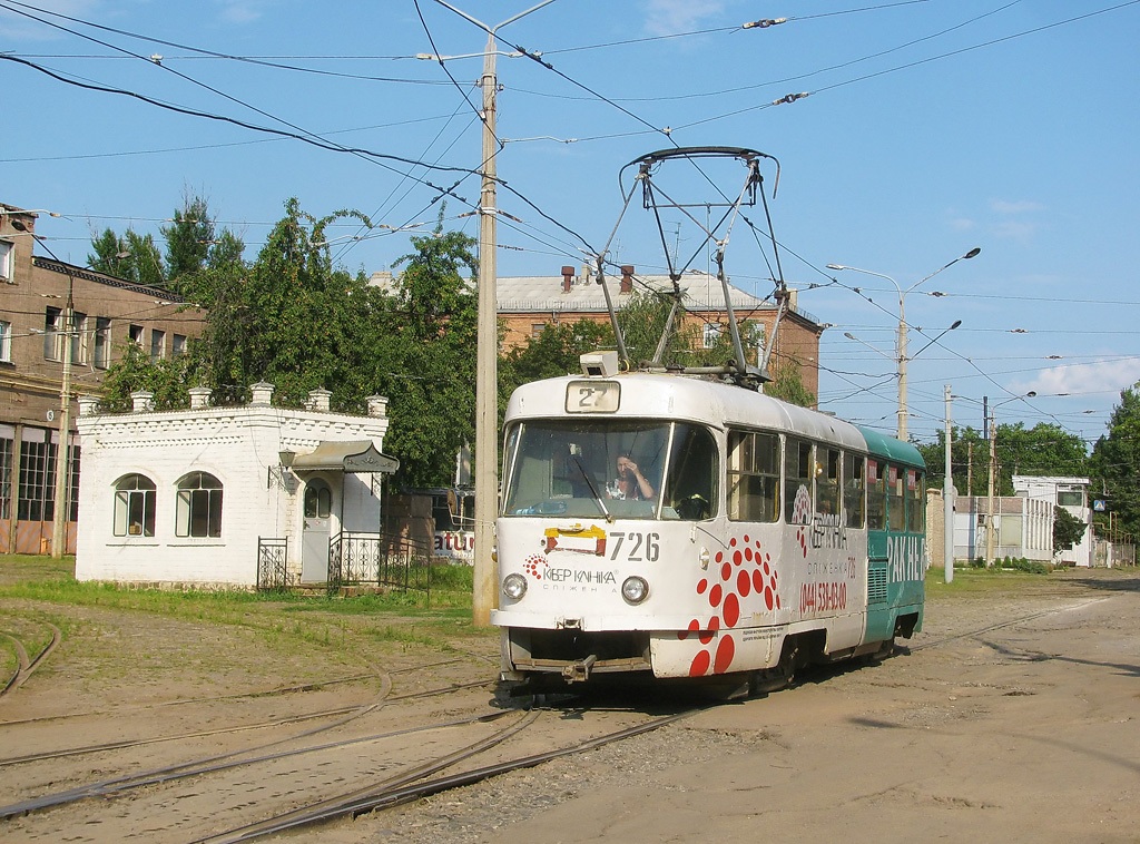 Charków, Tatra T3SU Nr 726