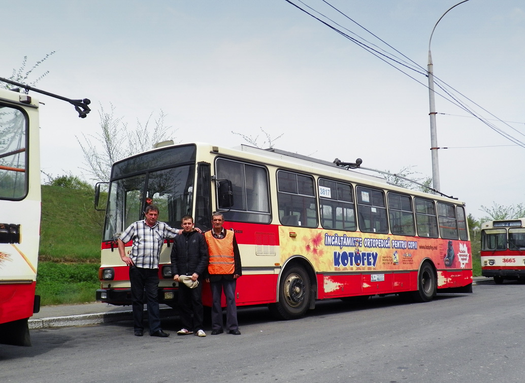Кишинёв — Работники троллейбусного управления; Работники электротранспорта