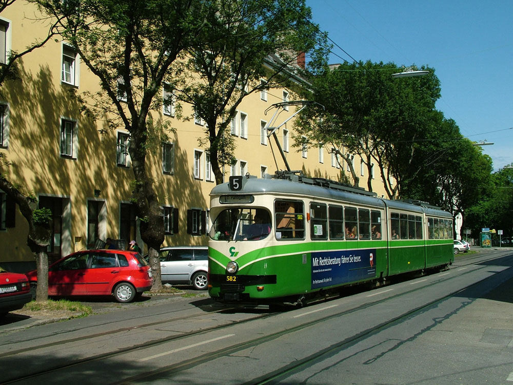 Graz, SGP GT8 № 582