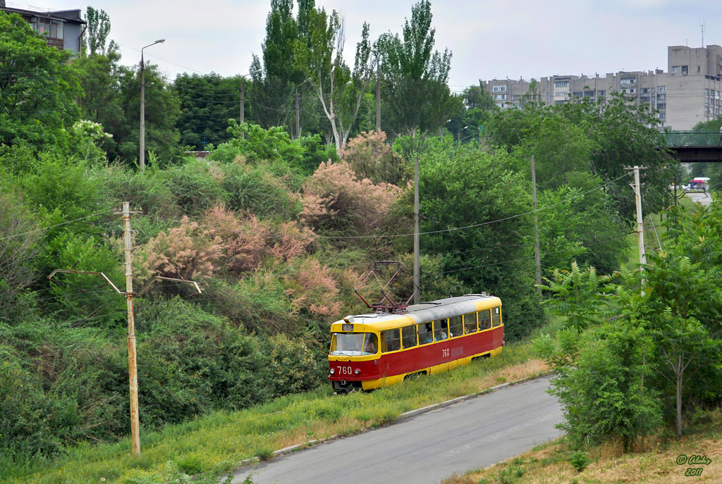 Запорожье, Tatra T3SU № 760