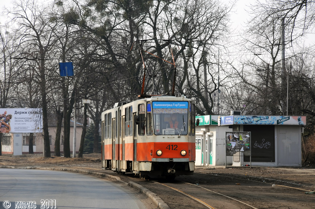 Kaliningrad, Tatra KT4SU č. 412
