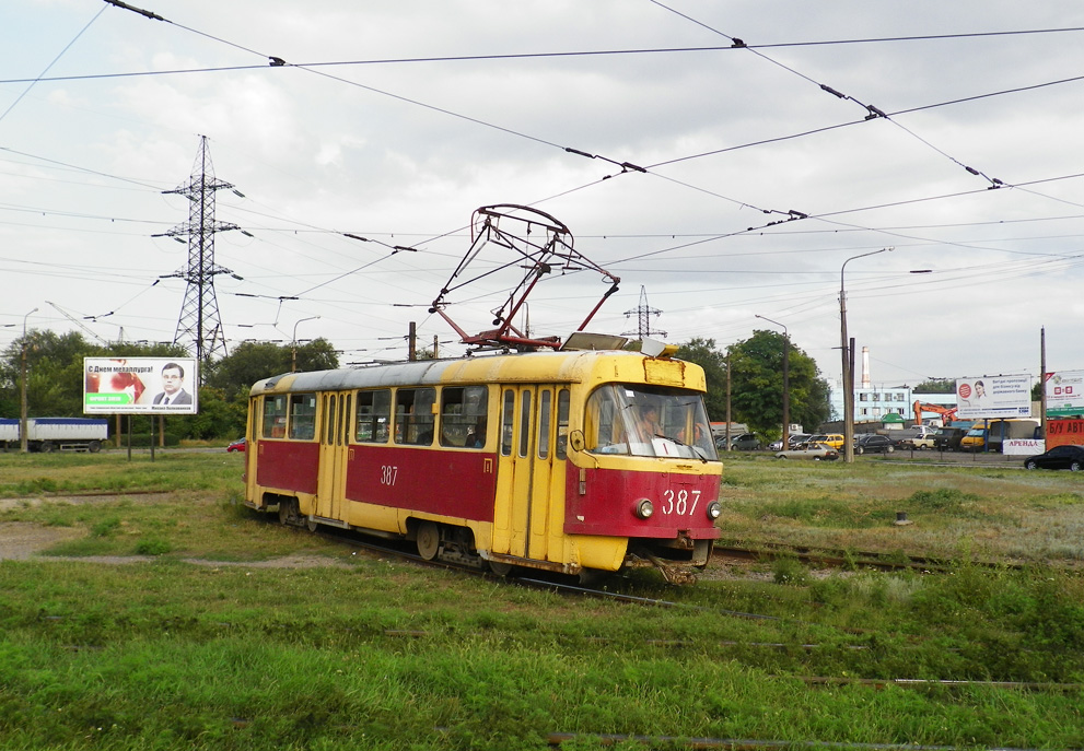 Запорожье, Tatra T3SU № 387