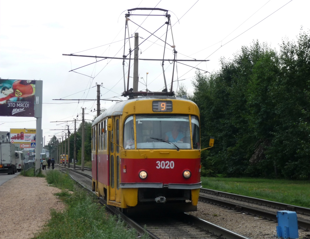 Барнаул, Tatra T3SU № 3020