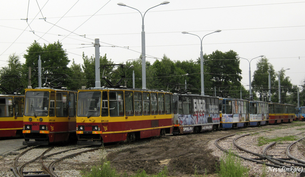 羅茲, Konstal 805Na # 3300; 羅茲 — Chocianowice depot