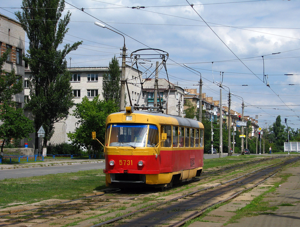 Kyiv, Tatra T3SU # 5731