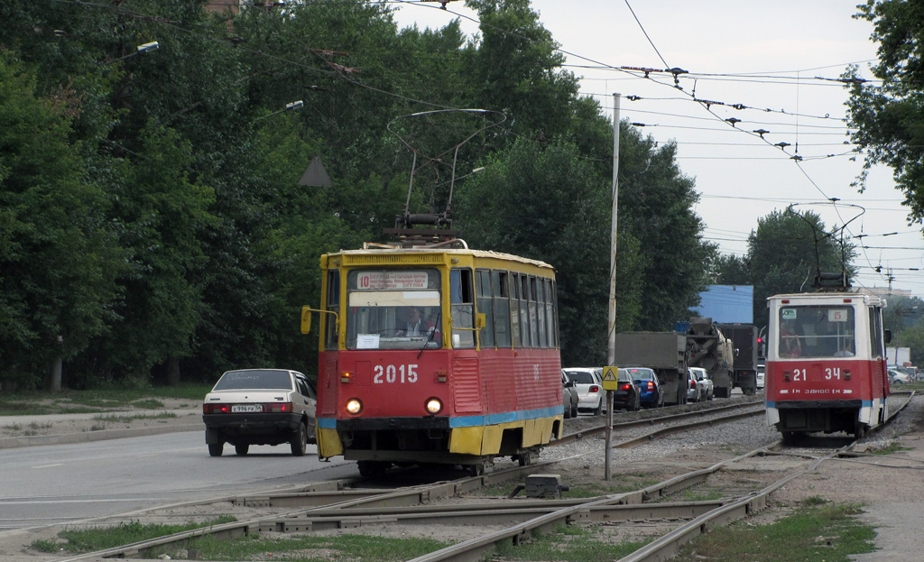 Новосибирск, 71-605 (КТМ-5М3) № 2015; Новосибирск, 71-605 (КТМ-5М3) № 2134
