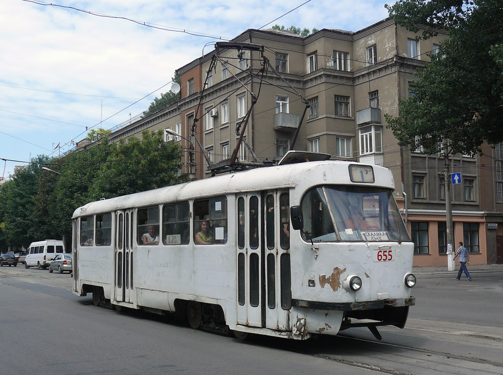 Каменское, Tatra T3SU № 655