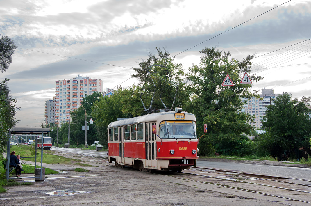 Київ, Tatra T3SU № 5685