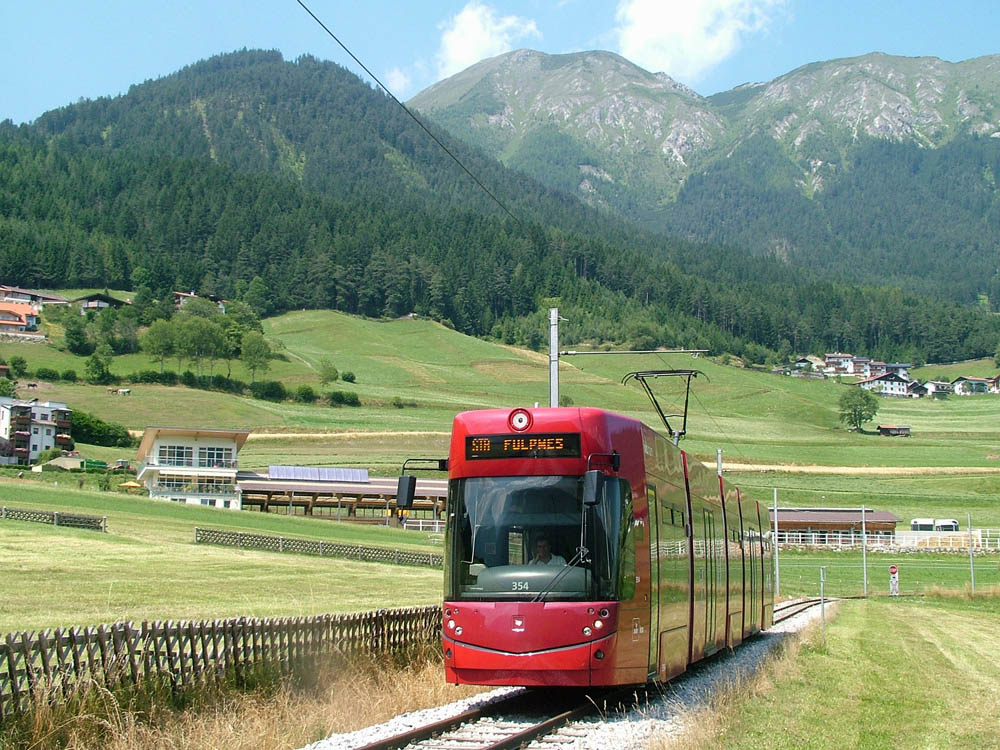 Инсбрук, Bombardier Flexity Outlook № 354; Инсбрук — Stubaitalbahn