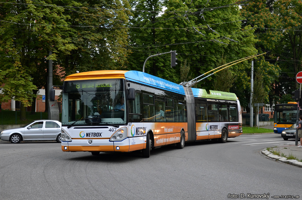 Zlín, Škoda 25Tr Irisbus Citelis № 407