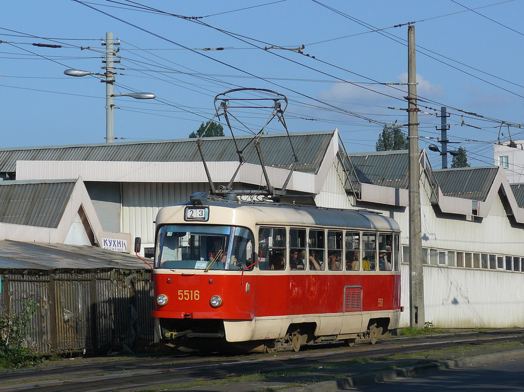 Kijev, Tatra T3SU — 5516