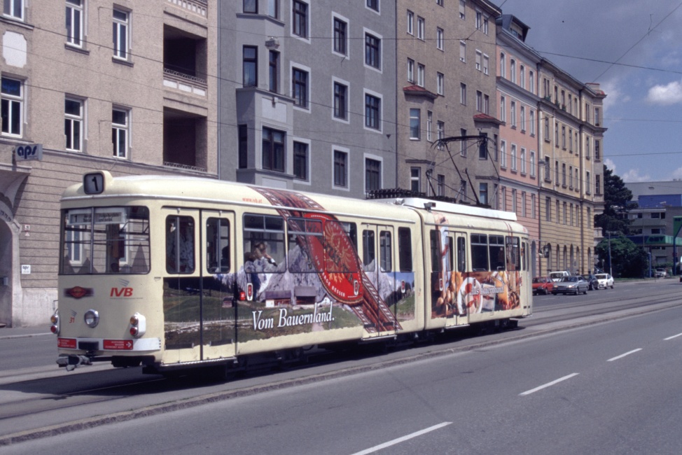 Innsbruck, Duewag GT6 # 31