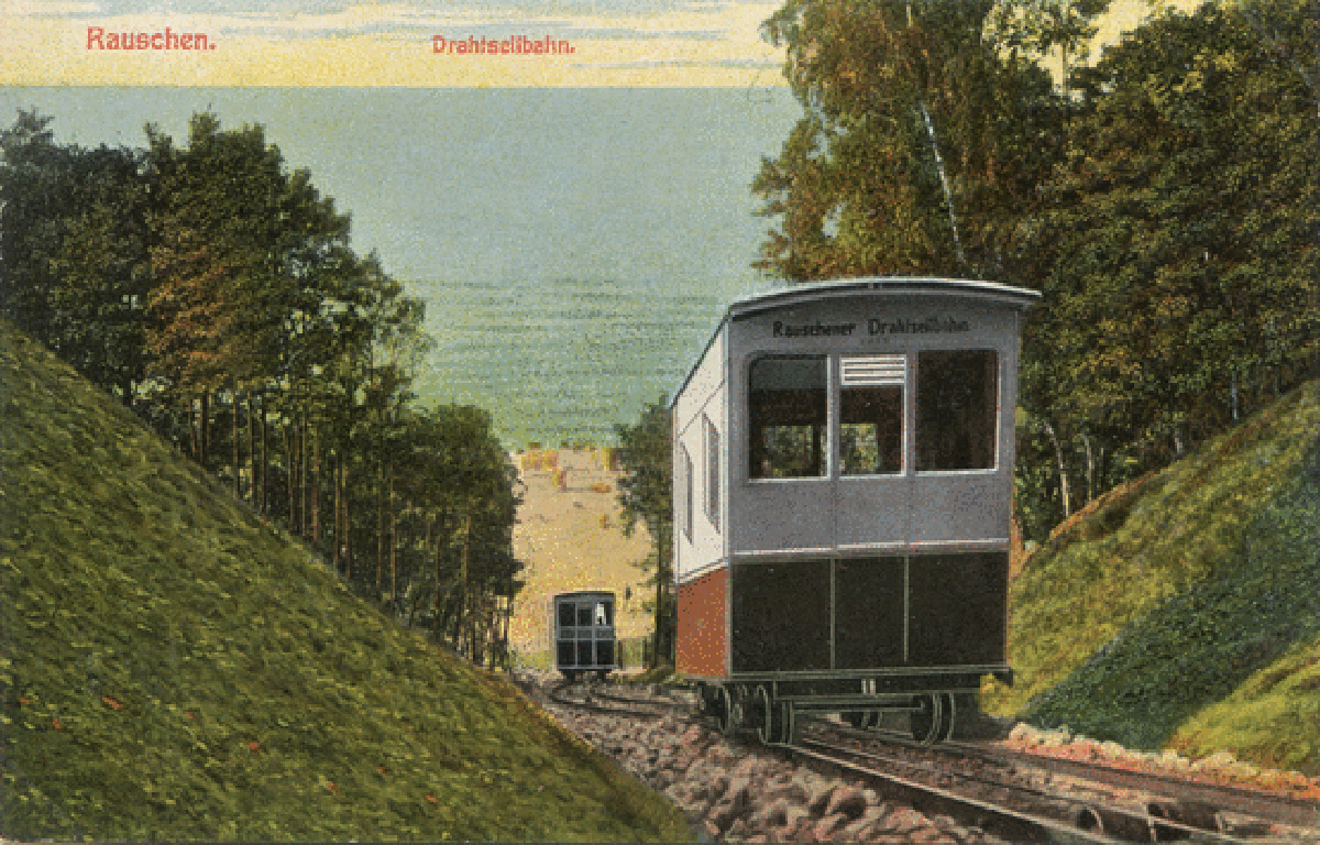 Svetlogorsk, Funicular* nr. 2; Svetlogorsk — Rauschener Drahtseilbahn