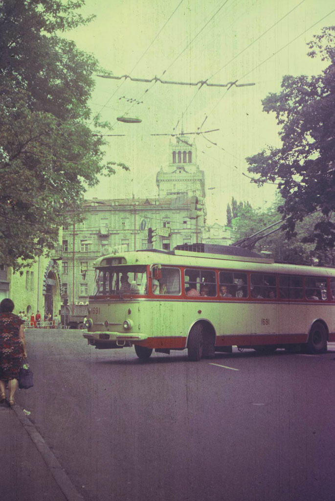 Киев, Škoda 9TrH29 № 1691; Киев — Исторические фотографии