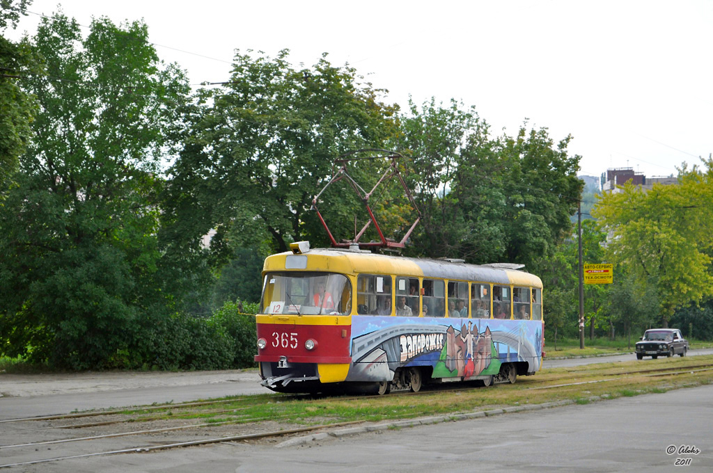 Запорожье, Tatra T3SU № 365