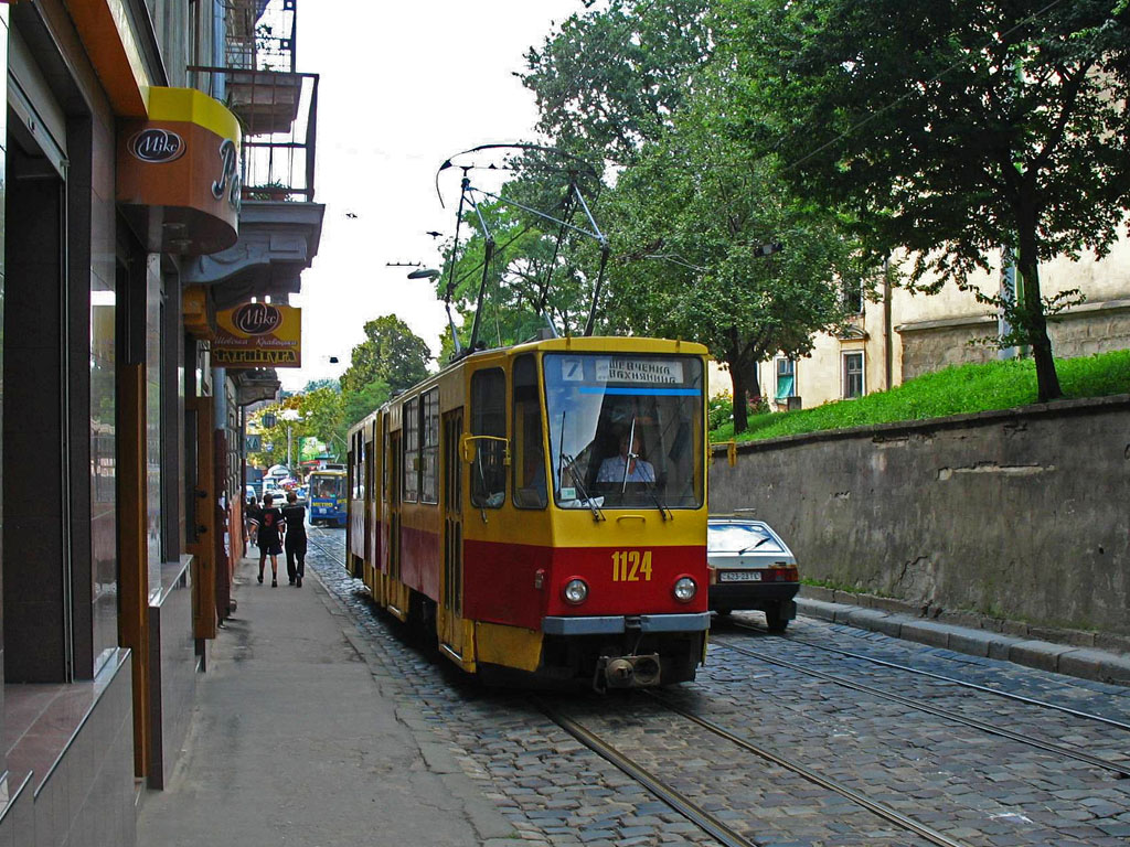 Lviv, Tatra KT4SU nr. 1124