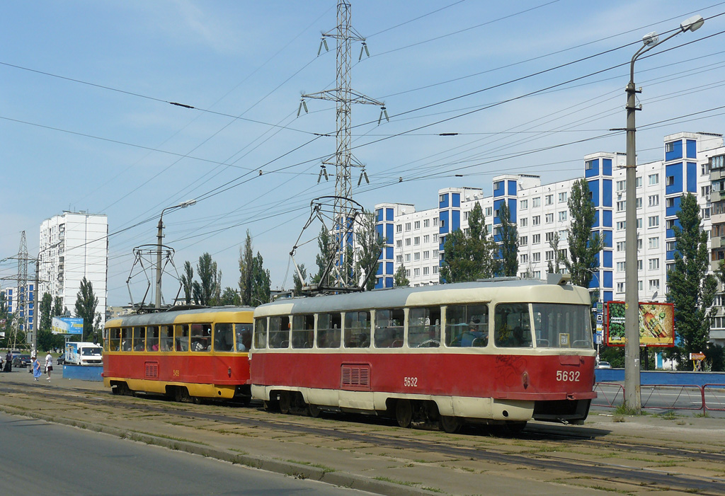 Киев, Tatra T3SU № 5632
