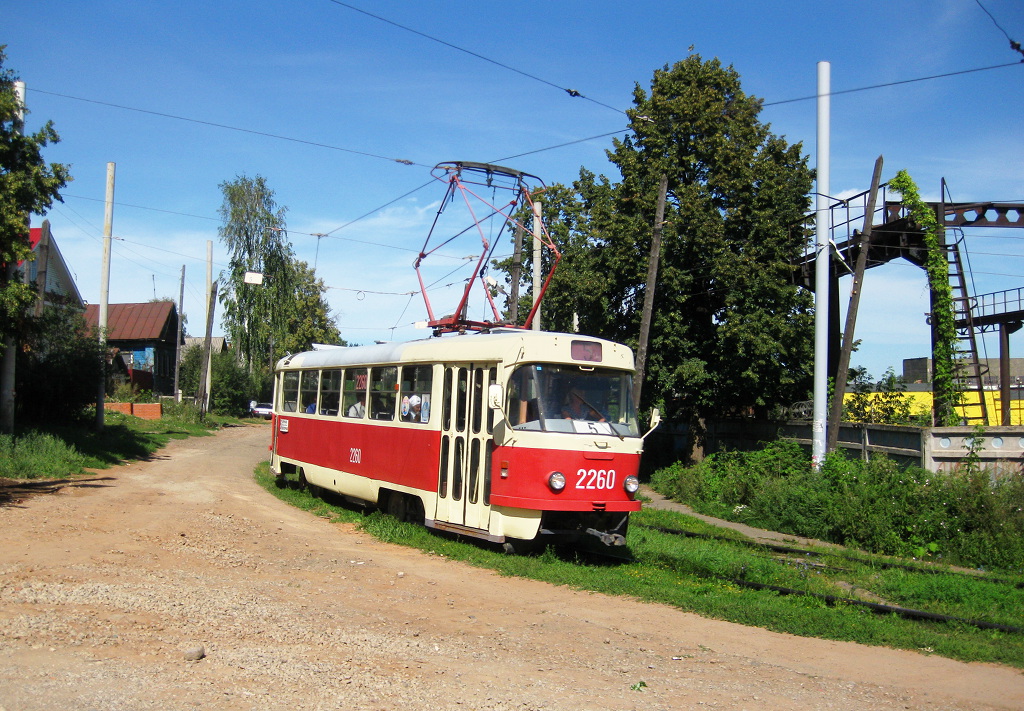 Iževsk, Tatra T3SU (2-door) č. 2260